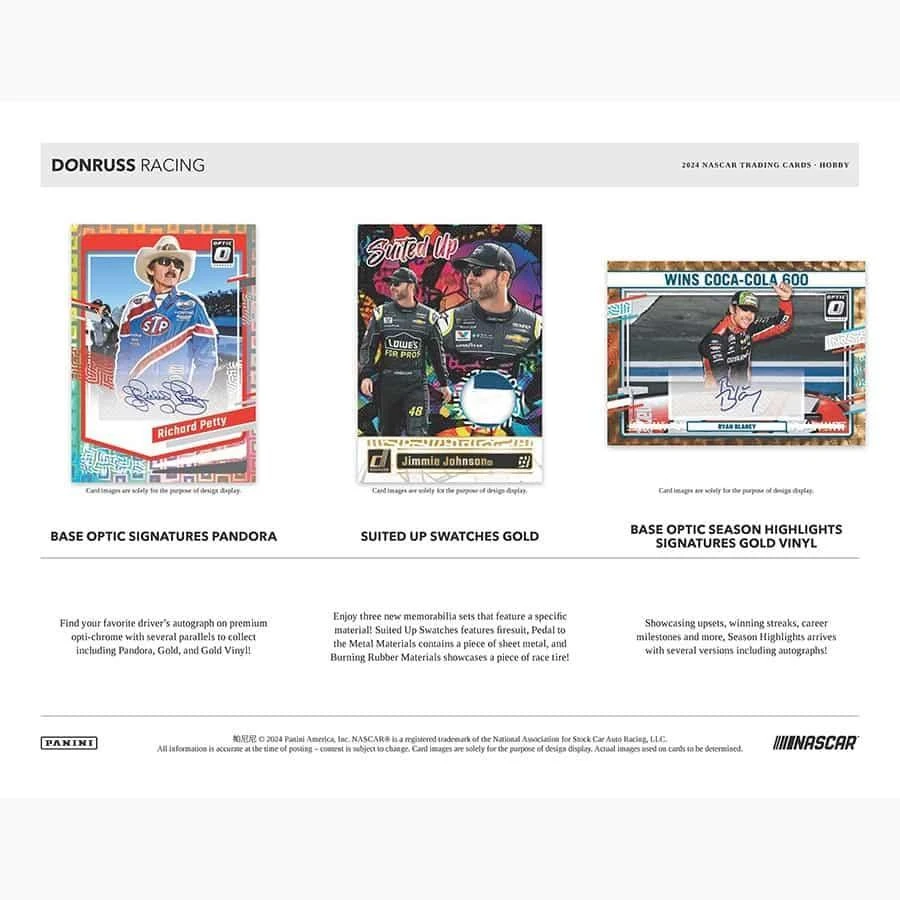 Panini - 2024 Donruss Racing (NASCAR) - Hobby Box(Panini 2024 Donruss Nascar Racing Hobby Box) 3 Panini - 2024 Donruss Racing (NASCAR) - Hobby Box(Panini 2024 Donruss Nascar Racing Hobby Box) - Image 3