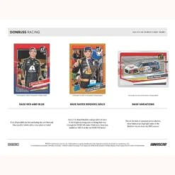 Panini - 2024 Donruss Racing (NASCAR) - Hobby Box(Panini 2024 Donruss Nascar Racing Hobby Box) 9 Panini - 2024 Donruss Racing (NASCAR) - Hobby Box(Panini 2024 Donruss Nascar Racing Hobby Box) -The Card Vault Store panini 2024 donruss nascar racing hobby box the card vault 3