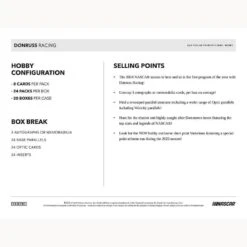 Panini - 2024 Donruss Racing (NASCAR) - Hobby Box(Panini 2024 Donruss Nascar Racing Hobby Box) 11 Panini - 2024 Donruss Racing (NASCAR) - Hobby Box(Panini 2024 Donruss Nascar Racing Hobby Box) -The Card Vault Store panini 2024 donruss nascar racing hobby box the card vault 5