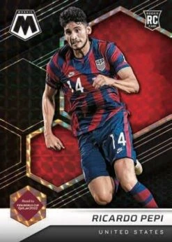 Panini - Mosaic Road To The FIFA World Cup 2022 Football (Soccer) - Blaster Box (6 Packs)(Panini Mosaic Road To The Fifa World Cup 2022 Blaster Box 6 Packs) -The Card Vault Store panini mosaic road to the fifa world cup 2022 football soccer blaster box 6 packs the card vault 4