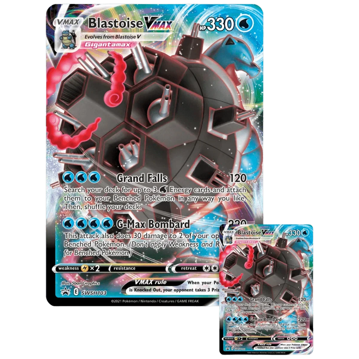 Pokemon TCG: Blastoise VMAX Battle Box(Pokemon Tcg Blastoise Vmax Battle Box) 2 Pokemon TCG: Blastoise VMAX Battle Box(Pokemon Tcg Blastoise Vmax Battle Box) - Image 2