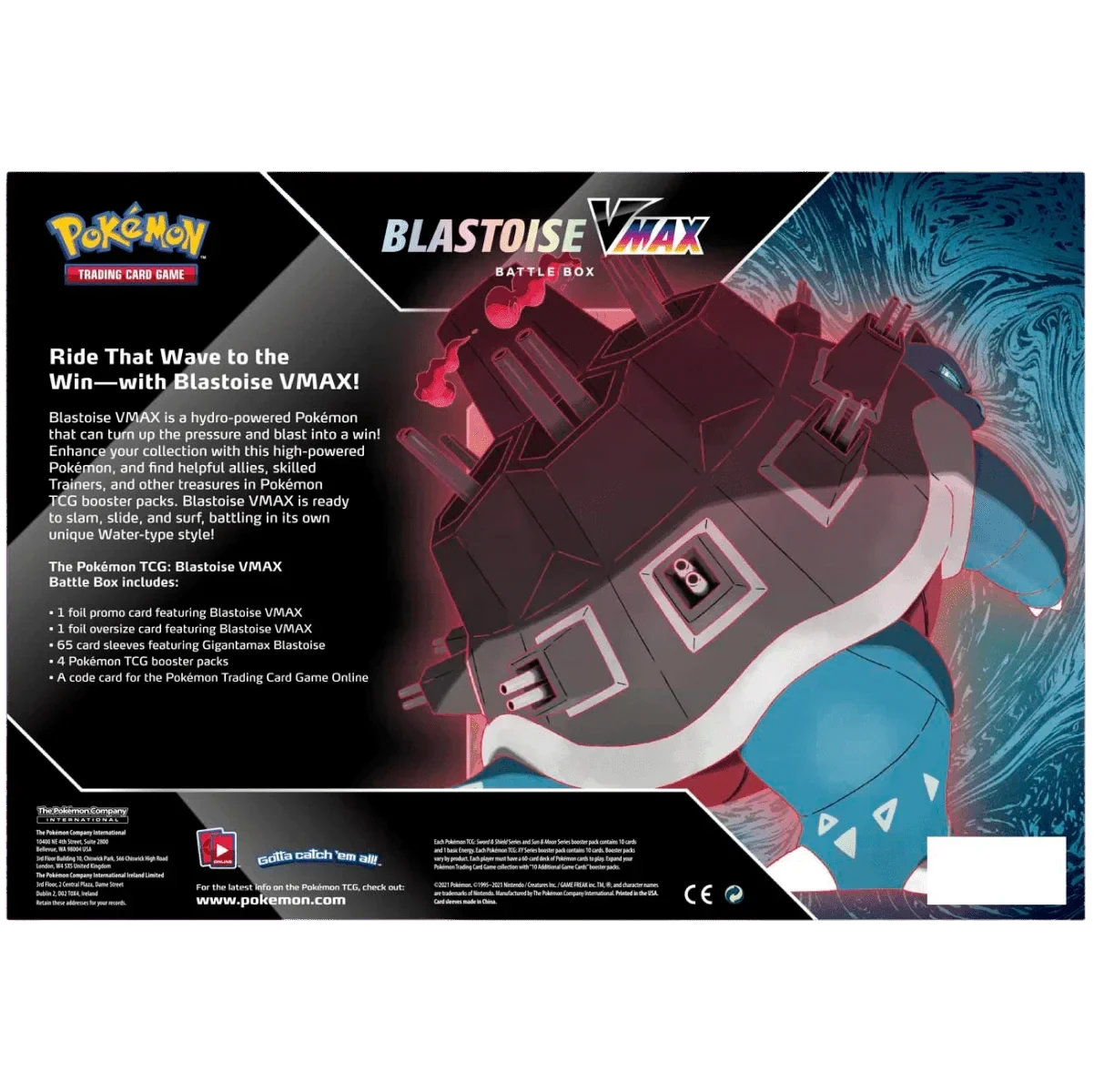 Pokemon TCG: Blastoise VMAX Battle Box(Pokemon Tcg Blastoise Vmax Battle Box) 4 Pokemon TCG: Blastoise VMAX Battle Box(Pokemon Tcg Blastoise Vmax Battle Box) - Image 4