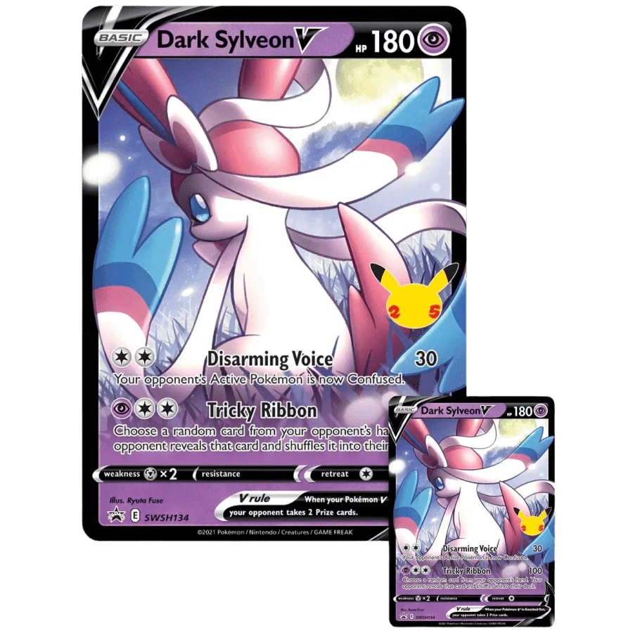 Pokemon TCG: Celebrations Collection Box - Dark Sylveon(Pokemon Tcg Celebrations Collection Box Dark Sylveon) 2 Pokemon TCG: Celebrations Collection Box - Dark Sylveon(Pokemon Tcg Celebrations Collection Box Dark Sylveon) - Image 2