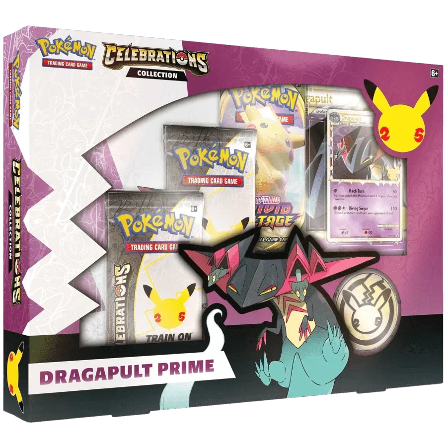 Pokemon TCG: Celebrations Collection Box - Dragapult Prime(Pokemon Tcg Celebrations Collection Box Dragapult Prime) 1 Pokemon TCG: Celebrations Collection Box - Dragapult Prime(Pokemon Tcg Celebrations Collection Box Dragapult Prime)