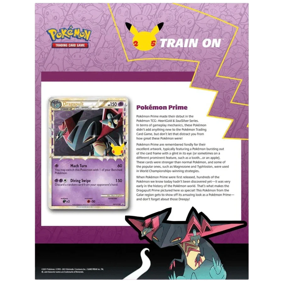 Pokemon TCG: Celebrations Collection Box - Dragapult Prime(Pokemon Tcg Celebrations Collection Box Dragapult Prime) 6 Pokemon TCG: Celebrations Collection Box - Dragapult Prime(Pokemon Tcg Celebrations Collection Box Dragapult Prime) - Image 6