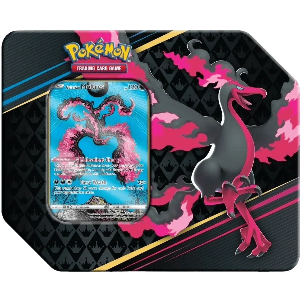 Pokemon TCG: Crown Zenith 7" Art Tin - Galarian Moltres(Pokemon Tcg Crown Zenith 7 Art Tin Galarian Moltres) 1 Pokemon TCG: Crown Zenith 7" Art Tin - Galarian Moltres(Pokemon Tcg Crown Zenith 7 Art Tin Galarian Moltres)