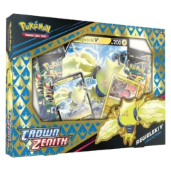 Pokemon TCG: Crown Zenith Regieleki V Collection Box(Pokemon Tcg Crown Zenith Regieleki V Collection Box)