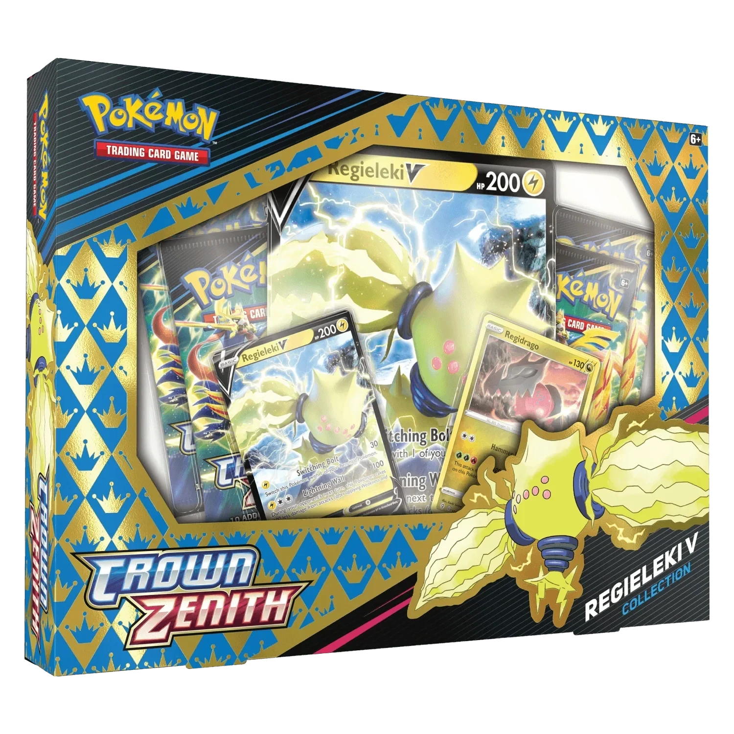 Pokemon TCG: Crown Zenith Regieleki V Collection Box(Pokemon Tcg Crown Zenith Regieleki V Collection Box) 1 Pokemon TCG: Crown Zenith Regieleki V Collection Box(Pokemon Tcg Crown Zenith Regieleki V Collection Box)