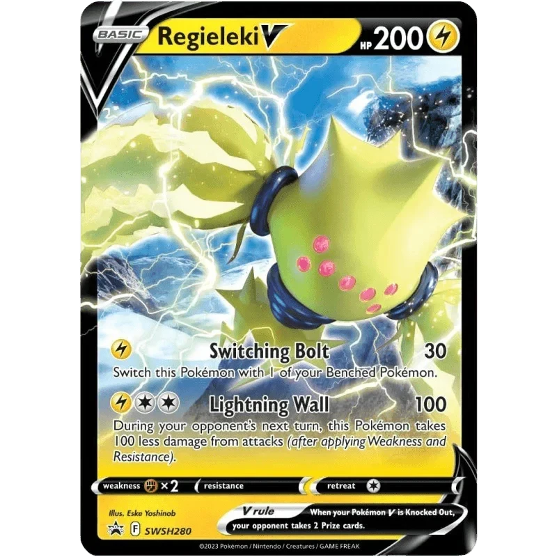 Pokemon TCG: Crown Zenith Regieleki V Collection Box(Pokemon Tcg Crown Zenith Regieleki V Collection Box) 3 Pokemon TCG: Crown Zenith Regieleki V Collection Box(Pokemon Tcg Crown Zenith Regieleki V Collection Box) - Image 3