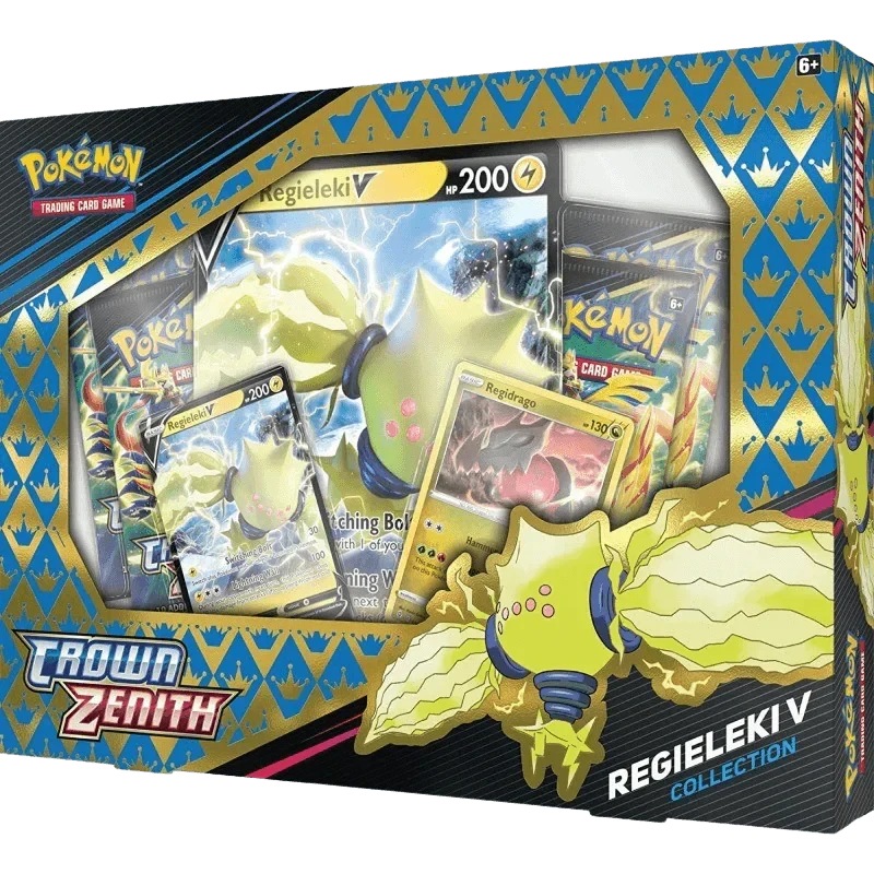 Pokemon TCG: Crown Zenith Regieleki V Collection Box(Pokemon Tcg Crown Zenith Regieleki V Collection Box) 5 Pokemon TCG: Crown Zenith Regieleki V Collection Box(Pokemon Tcg Crown Zenith Regieleki V Collection Box) - Image 5