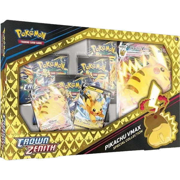 Pokemon TCG: Crown Zenith Special Collection Box - Pikachu VMAX(Pokemon Tcg Crown Zenith Special Collection Box Pikachu Vmax) 1 Pokemon TCG: Crown Zenith Special Collection Box - Pikachu VMAX(Pokemon Tcg Crown Zenith Special Collection Box Pikachu Vmax)
