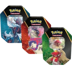 Pokemon TCG: Divergent Powers Tin - Hisuian Decidueye, Samurott And Typhlosion(Pokemon Tcg Divergent Powers Tin Hisuian Decidueye Samurott And Typhlosion)