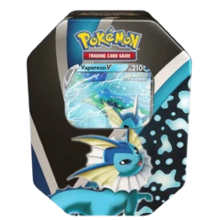 Pokemon TCG: Eevee Evolutions Tin - Vaporeon(Pokemon Tcg Eevee Evolutions Tin Vaporeon)