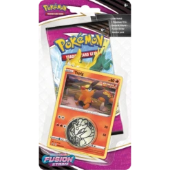 Pokemon TCG: Fusion Strike Checklane Blister Pack - Tepig(Pokemon Tcg Fusion Strike Checklane Blister Pack Tepig)