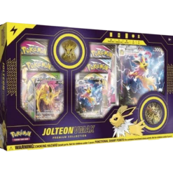 Pokemon TCG: Jolteon VMAX Premium Collection Box(Pokemon Tcg Jolteon Vmax Premium Collection Box)