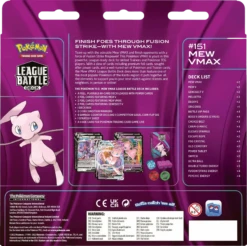Pokemon TCG: League Battle Decks - Mew VMAX(Pokemon Tcg League Battle Decks Mew Vmax) 11 Pokemon TCG: League Battle Decks - Mew VMAX(Pokemon Tcg League Battle Decks Mew Vmax) -The Card Vault Store pokemon tcg league battle decks mew vmax the card vault 6