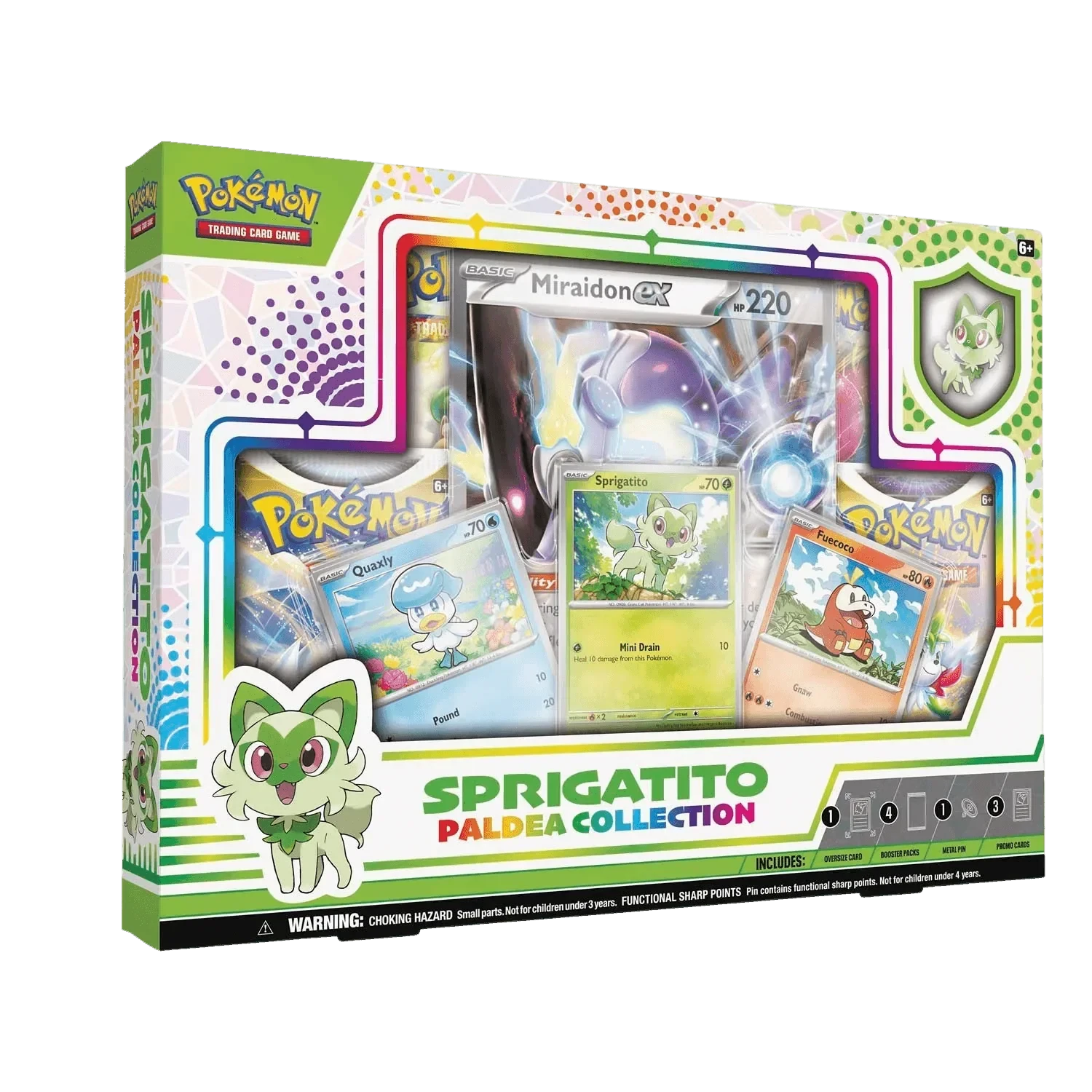 Pokemon TCG: Paldea Collection Box - Sprigatito(Pokemon Tcg Paldea Collection Box Sprigatito 1) 1 Pokemon TCG: Paldea Collection Box - Sprigatito(Pokemon Tcg Paldea Collection Box Sprigatito 1)