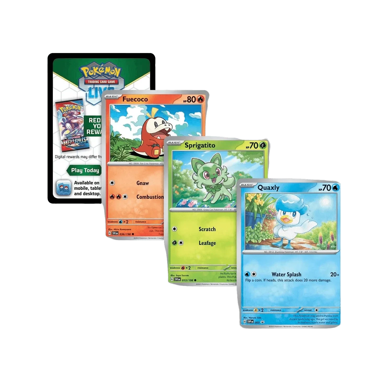 Pokemon TCG: Paldea Collection Box - Sprigatito(Pokemon Tcg Paldea Collection Box Sprigatito 1) 4 Pokemon TCG: Paldea Collection Box - Sprigatito(Pokemon Tcg Paldea Collection Box Sprigatito 1) - Image 4