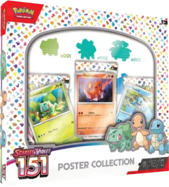Pokemon TCG - Scarlet & Violet - 151 Poster Collection(Pokemon Tcg Scarlet Violet 151 Poster Collection)