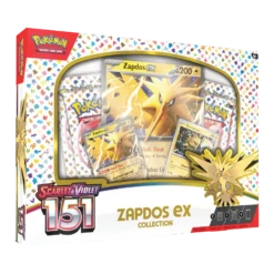 Pokemon TCG - Scarlet & Violet - 151 Zapdos Ex Collection Box(Pokemon Tcg Scarlet Violet 151 Zapdos Ex Collection Box)