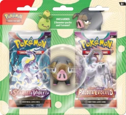 Pokemon TCG - Scarlet & Violet - Back To School Eraser Blister (2023) - Lechonk(Pokemon Tcg Scarlet Violet Back To School Eraser Blister 2023 Lechonk)