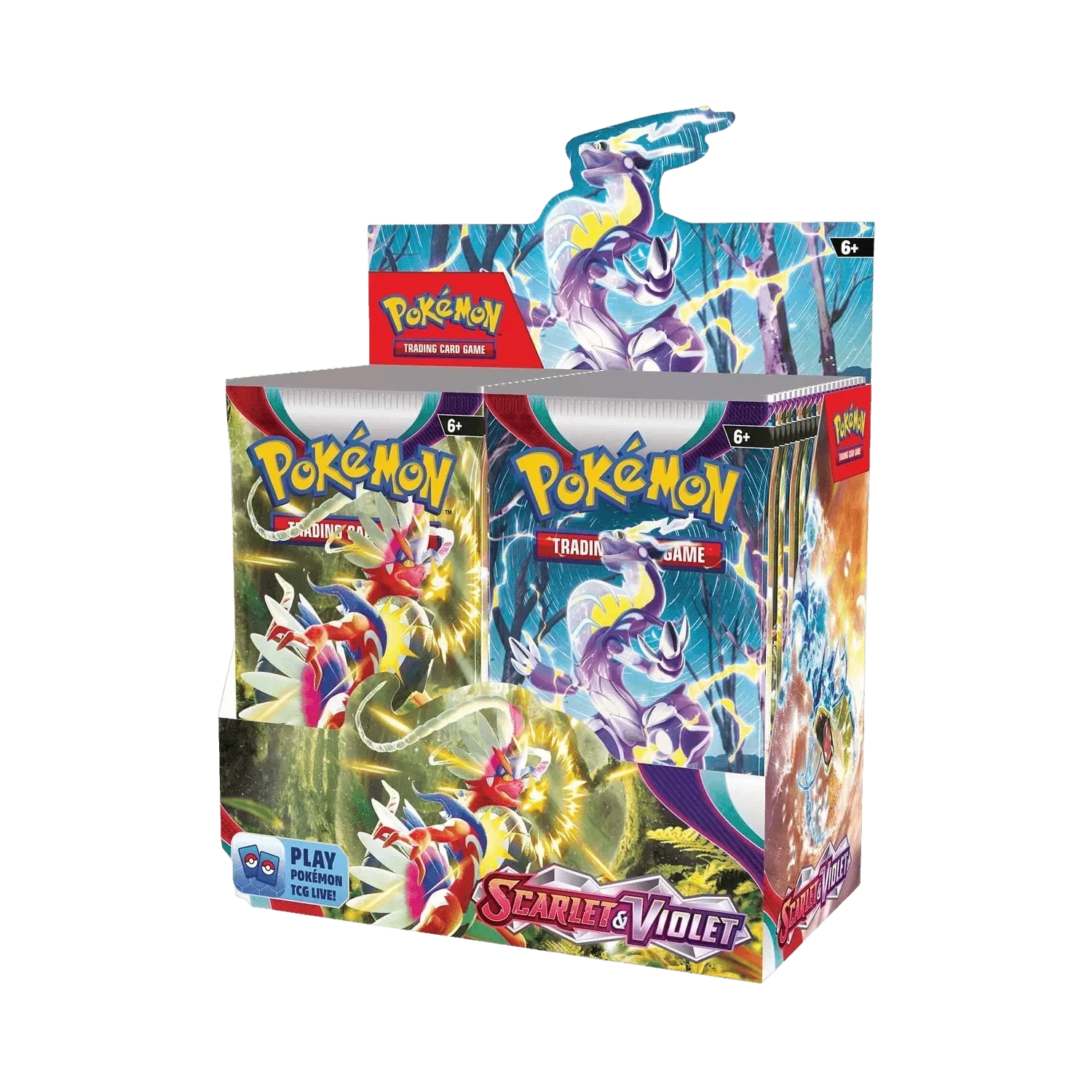 Pokemon TCG - Scarlet & Violet Base Set - Booster Box (36 Packs)(Pokemon Tcg Scarlet Violet Base Set Booster Box) 2 Pokemon TCG - Scarlet & Violet Base Set - Booster Box (36 Packs)(Pokemon Tcg Scarlet Violet Base Set Booster Box) - Image 2