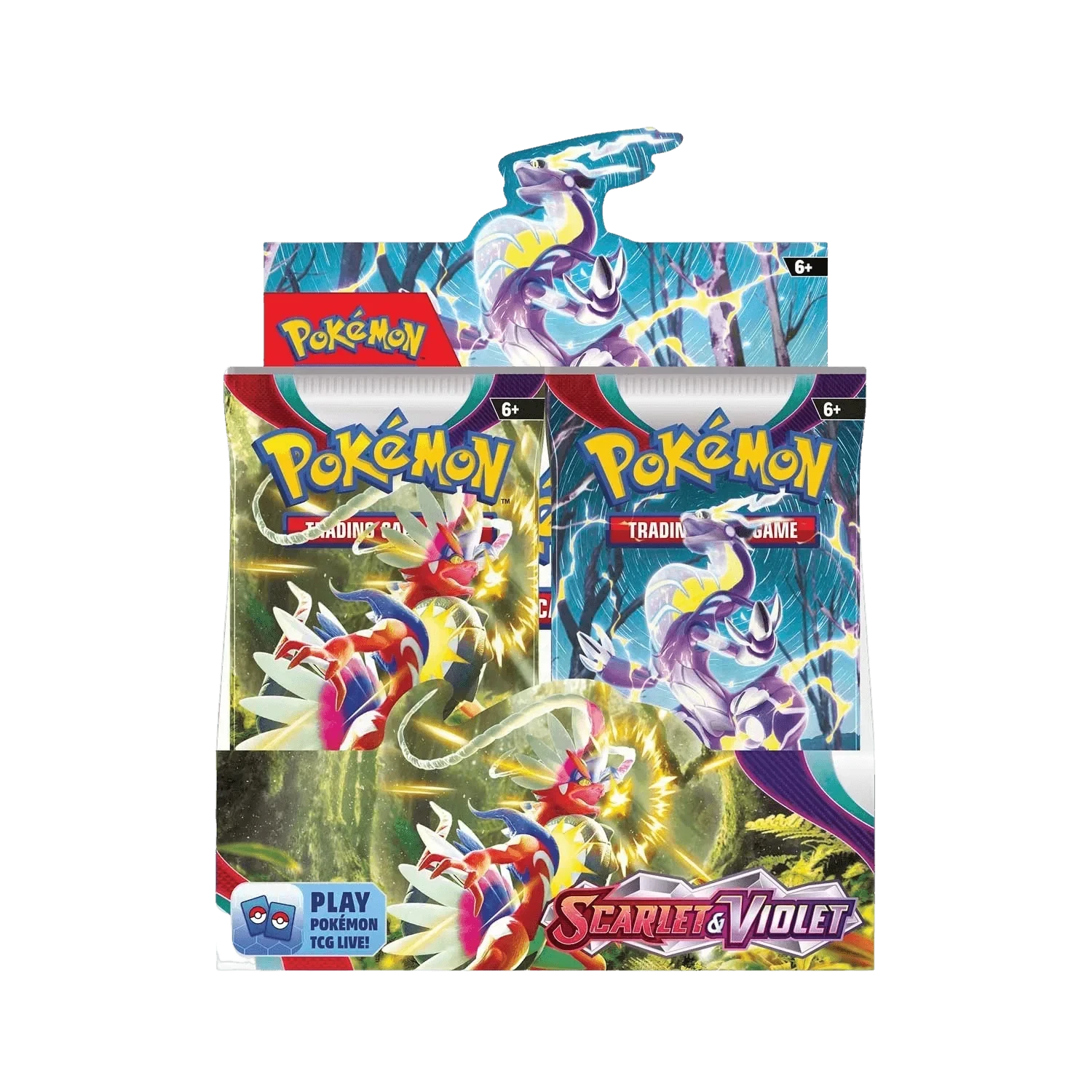 Pokemon TCG - Scarlet & Violet Base Set - Booster Box (36 Packs)(Pokemon Tcg Scarlet Violet Base Set Booster Box) 3 Pokemon TCG - Scarlet & Violet Base Set - Booster Box (36 Packs)(Pokemon Tcg Scarlet Violet Base Set Booster Box) - Image 3
