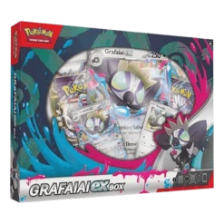 Pokemon TCG - Scarlet & Violet - Grafaiai Ex Collection Box(Pokemon Tcg Scarlet Violet Grafaiai Ex Collection Box)