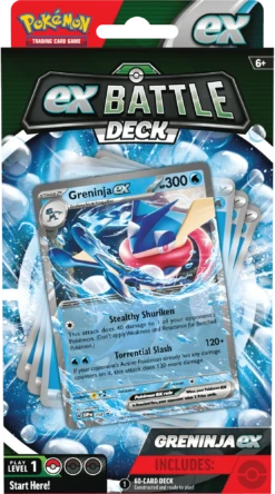 Pokemon TCG - Scarlet & Violet - Greninja Ex Battle Deck(Pokemon Tcg Scarlet Violet Greninja Ex Battle Deck)