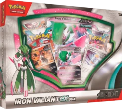 Pokemon TCG - Scarlet & Violet - Iron Valiant Ex Collection Box(Pokemon Tcg Scarlet Violet Iron Valiant Ex Collection Box)