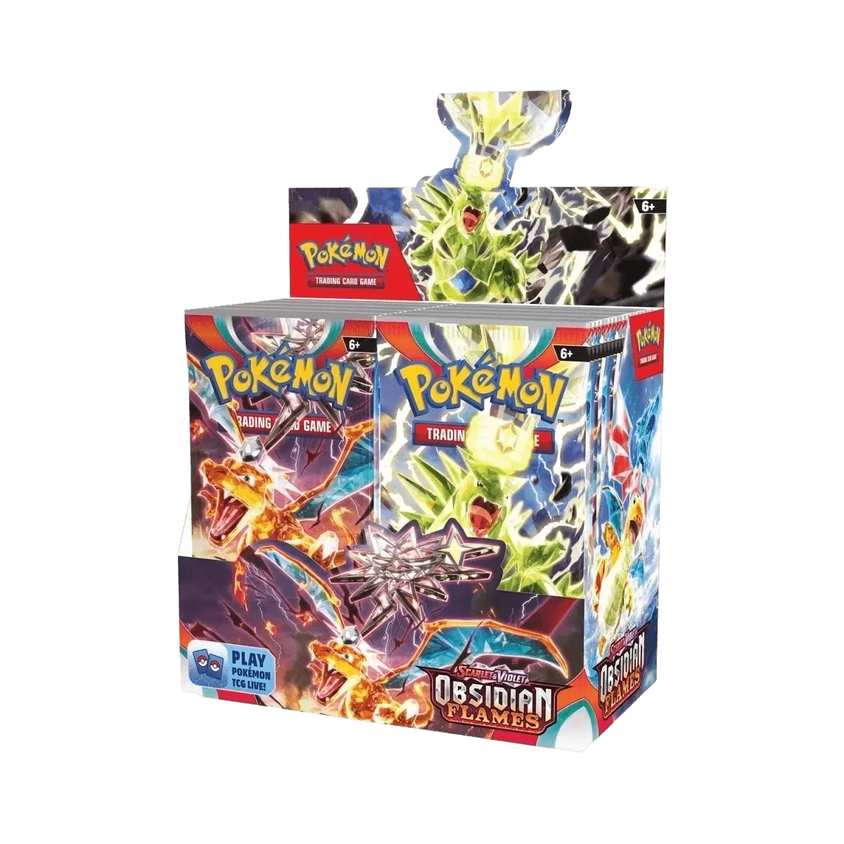 Pokemon TCG - Scarlet & Violet - Obsidian Flames Booster Box (36 Packs)(Pokemon Tcg Scarlet Violet Obsidian Flames Booster Box 36 Packs) 1 Pokemon TCG - Scarlet & Violet - Obsidian Flames Booster Box (36 Packs)(Pokemon Tcg Scarlet Violet Obsidian Flames Booster Box 36 Packs)