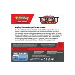Pokemon TCG - Scarlet & Violet - Obsidian Flames Booster Box (36 Packs)(Pokemon Tcg Scarlet Violet Obsidian Flames Booster Box 36 Packs) 6 Pokemon TCG - Scarlet & Violet - Obsidian Flames Booster Box (36 Packs)(Pokemon Tcg Scarlet Violet Obsidian Flames Booster Box 36 Packs) -The Card Vault Store pokemon tcg scarlet and violet obsidian flames booster box 36 packs the card vault 3