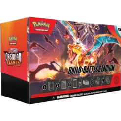 Pokemon TCG - Scarlet & Violet - Obsidian Flames - Build & Battle Stadium(Pokemon Tcg Scarlet Violet Obsidian Flames Build Battle Stadium)