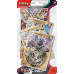Pokemon TCG - Scarlet & Violet - Obsidian Flames - Premium Checklane Blister Pack(Pokemon Tcg Scarlet Violet Obsidian Flames Premium Checklane Blister Pack)