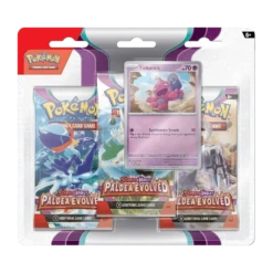 Pokemon TCG - Scarlet & Violet - Paldea Evolved - 3-Pack Blister - Tinkatink(Pokemon Tcg Scarlet Violet Paldea Evolved 3 Pack Blister Tinkatink)