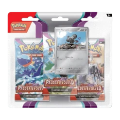 Pokemon TCG - Scarlet & Violet - Paldea Evolved - 3-Pack Blister - Varoom(Pokemon Tcg Scarlet Violet Paldea Evolved 3 Pack Blister Varoom)