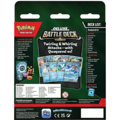 Pokemon TCG - Scarlet & Violet Paldea Evolved - Meowscarada Ex & Quaquaval Ex Deluxe Battle Decks(Pokemon Tcg Scarlet Violet Paldea Evolved Meowscarada Quaquaval Ex Deluxe Battle Decks) -The Card Vault Store pokemon tcg scarlet and violet paldea evolved meowscarada ex and quaquaval ex deluxe battle decks the card vault 7