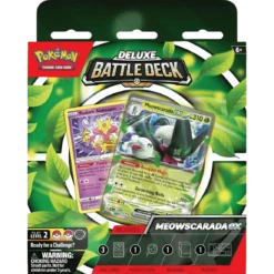 Pokemon TCG - Scarlet & Violet Paldea Evolved - Meowscarada Ex Deluxe Battle Deck(Pokemon Tcg Scarlet Violet Paldea Evolved Meowscarada Ex Deluxe Battle Deck)