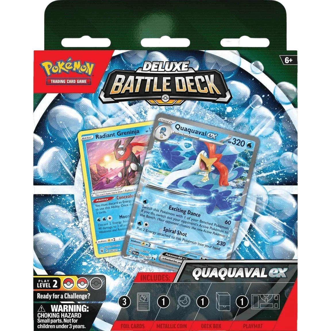 Pokemon TCG - Scarlet & Violet Paldea Evolved - Quaquaval Ex Deluxe Battle Deck(Pokemon Tcg Scarlet Violet Paldea Evolved Quaquaval Ex Deluxe Battle Deck) 1 Pokemon TCG - Scarlet & Violet Paldea Evolved - Quaquaval Ex Deluxe Battle Deck(Pokemon Tcg Scarlet Violet Paldea Evolved Quaquaval Ex Deluxe Battle Deck)