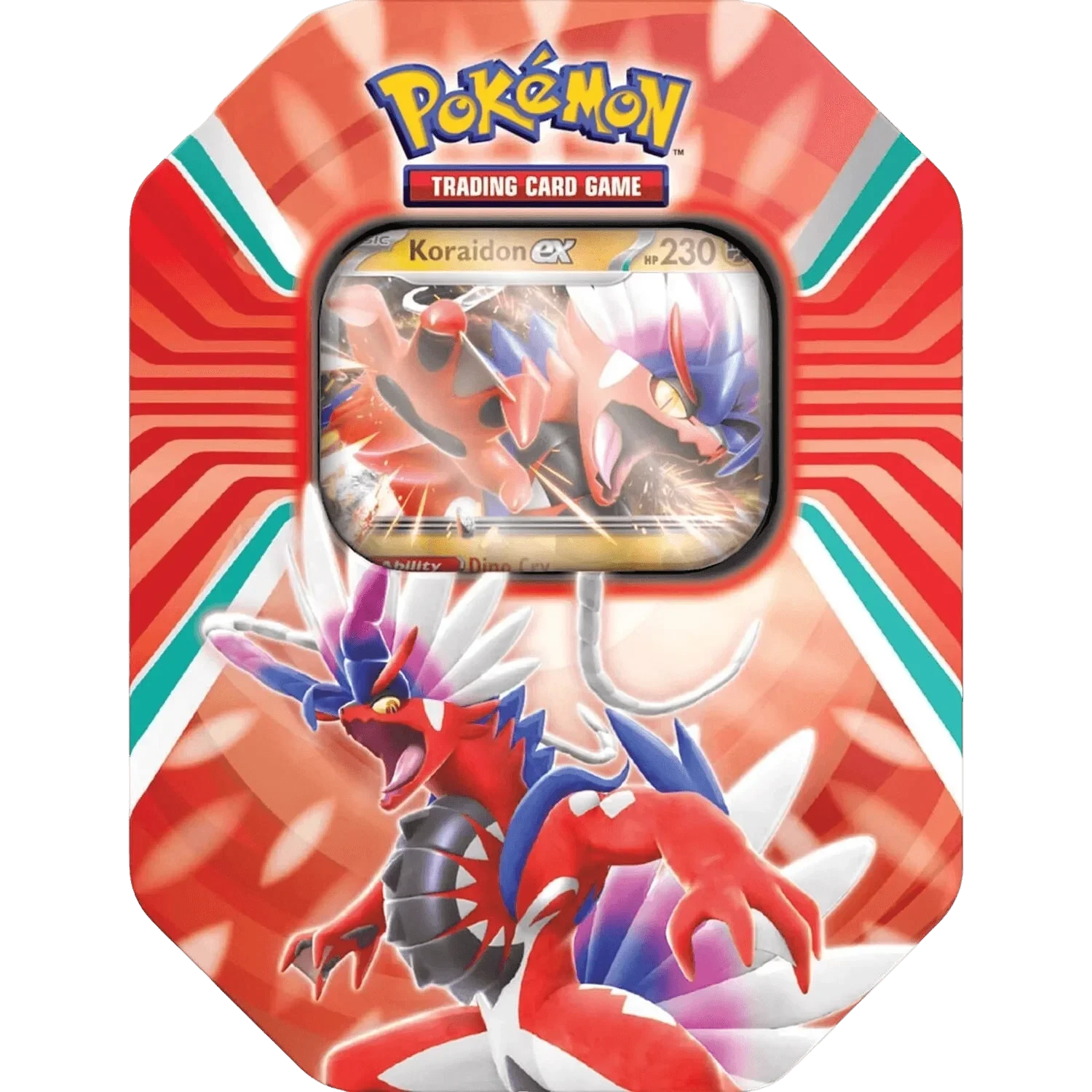 Pokemon TCG - Scarlet & Violet - Paldea Legends Tin - Koraidon(Pokemon Tcg Scarlet Violet Paldea Legends Tin Koraidon) 1 Pokemon TCG - Scarlet & Violet - Paldea Legends Tin - Koraidon(Pokemon Tcg Scarlet Violet Paldea Legends Tin Koraidon)