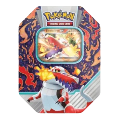 Pokemon TCG - Scarlet & Violet - Paldea Partners Tin - Skeledirge(Pokemon Tcg Scarlet Violet Paldea Partners Tin Skeledirge)