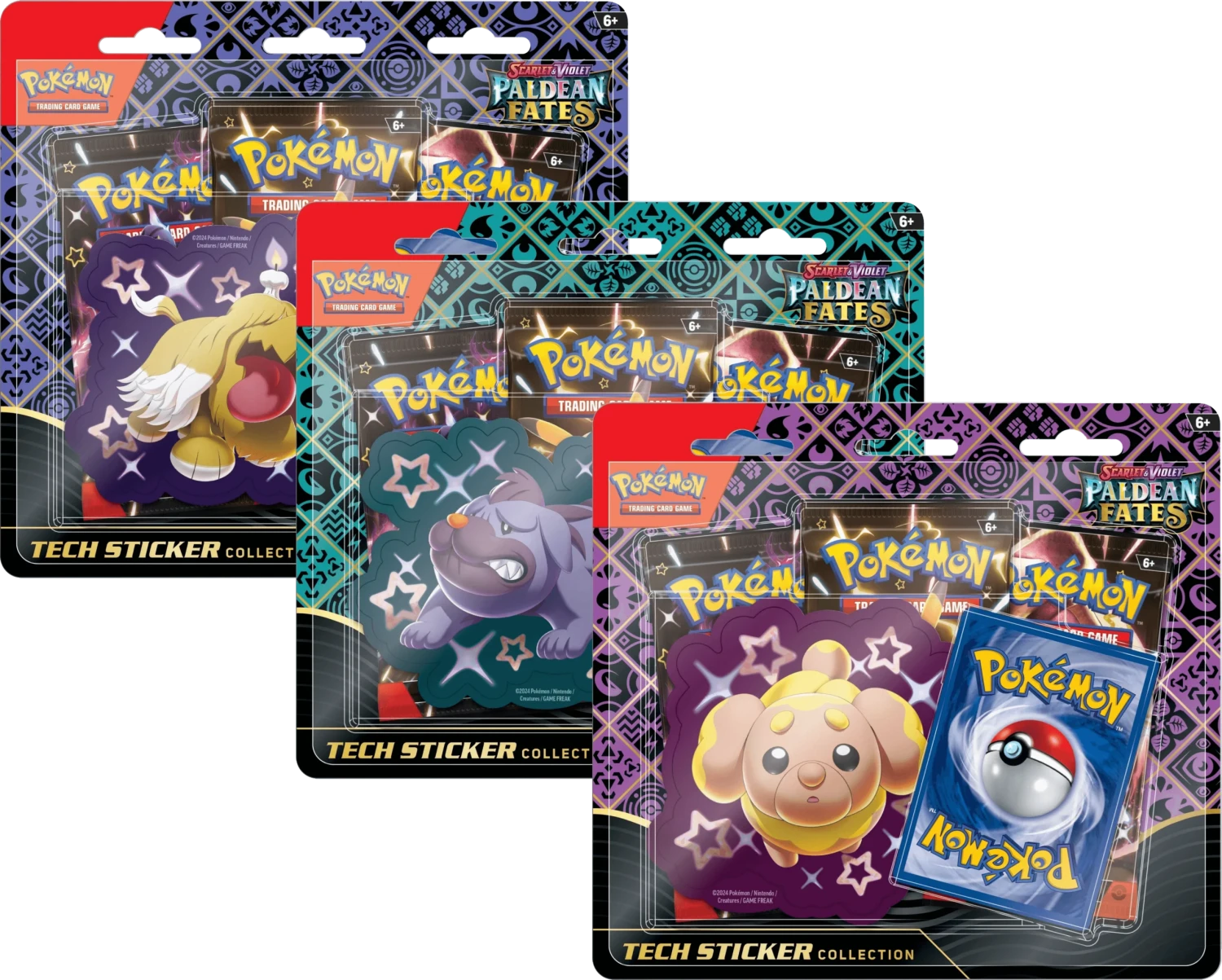 Pokemon TCG - Scarlet & Violet - Paldean Fates - Tech Sticker Collection(Pokemon Tcg Scarlet Violet Paldean Fates Tech Sticker Collection) 1 Pokemon TCG - Scarlet & Violet - Paldean Fates - Tech Sticker Collection(Pokemon Tcg Scarlet Violet Paldean Fates Tech Sticker Collection)