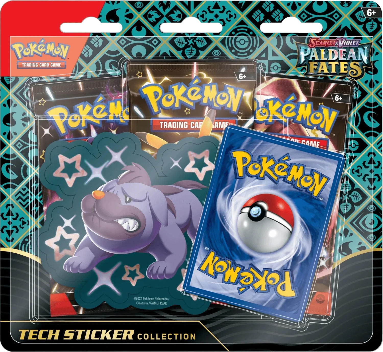 Pokemon TCG - Scarlet & Violet - Paldean Fates - Tech Sticker Collection(Pokemon Tcg Scarlet Violet Paldean Fates Tech Sticker Collection) 3 Pokemon TCG - Scarlet & Violet - Paldean Fates - Tech Sticker Collection(Pokemon Tcg Scarlet Violet Paldean Fates Tech Sticker Collection) - Image 3