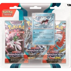Pokemon TCG - Scarlet & Violet - Paradox Rift - 3-Pack Blister(Pokemon Tcg Scarlet Violet Paradox Rift 3 Pack Blister) -The Card Vault Store pokemon tcg scarlet and violet paradox rift 3 pack blister the card vault 3