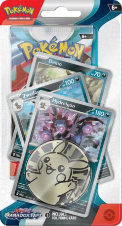 Pokemon TCG - Scarlet & Violet - Paradox Rift - Premium Checklane Blister Pack(Pokemon Tcg Scarlet Violet Paradox Rift Premium Checklane Blister Pack) -The Card Vault Store pokemon tcg scarlet and violet paradox rift premium checklane blister pack the card vault 3