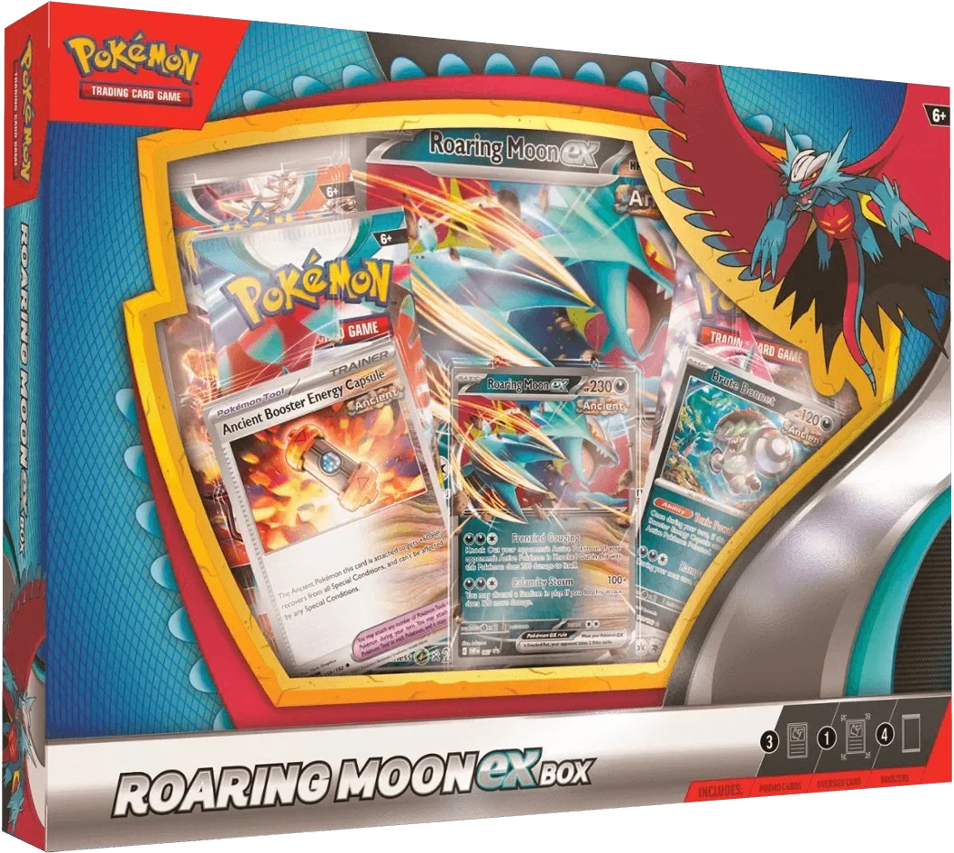 Pokemon TCG - Scarlet & Violet - Roaring Moon Ex Collection Box(Pokemon Tcg Scarlet Violet Roaring Moon Ex Collection Box) 1 Pokemon TCG - Scarlet & Violet - Roaring Moon Ex Collection Box(Pokemon Tcg Scarlet Violet Roaring Moon Ex Collection Box)