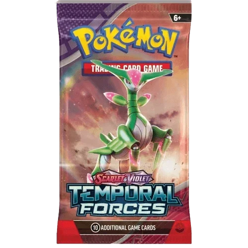 Pokemon TCG - Scarlet & Violet - Temporal Forces - 3-Pack Blister (Cyclizar)(Pokemon Tcg Scarlet Violet Temporal Forces 3 Pack Blister Cyclizar) 2 Pokemon TCG - Scarlet & Violet - Temporal Forces - 3-Pack Blister (Cyclizar)(Pokemon Tcg Scarlet Violet Temporal Forces 3 Pack Blister Cyclizar) - Image 2