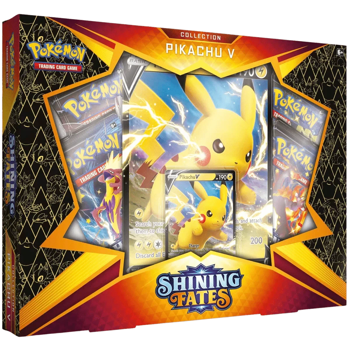 Pokemon TCG: Shining Fates Pikachu V Collection Box(Pokemon Tcg Shining Fates Pikachu V Collection Box) 1 Pokemon TCG: Shining Fates Pikachu V Collection Box(Pokemon Tcg Shining Fates Pikachu V Collection Box)