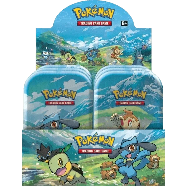 Pokemon TCG: Sinnoh Stars Mini Tin Display Case (10x Tins)(Pokemon Tcg Sinnoh Stars Mini Tin Display Case 10x Tins) 1 Pokemon TCG: Sinnoh Stars Mini Tin Display Case (10x Tins)(Pokemon Tcg Sinnoh Stars Mini Tin Display Case 10x Tins)