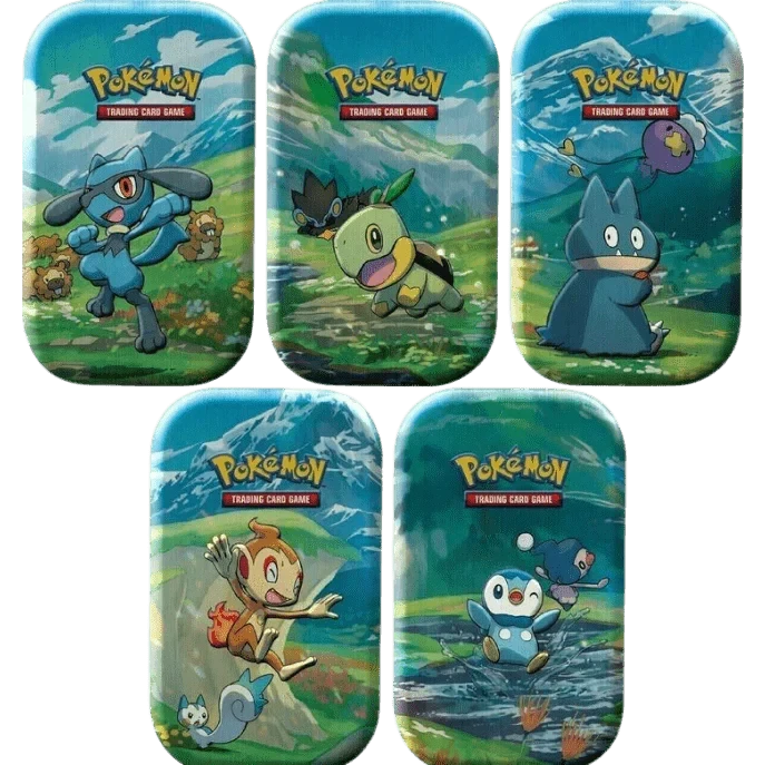 Pokemon TCG: Sinnoh Stars Mini Tin Display Case (10x Tins)(Pokemon Tcg Sinnoh Stars Mini Tin Display Case 10x Tins) 2 Pokemon TCG: Sinnoh Stars Mini Tin Display Case (10x Tins)(Pokemon Tcg Sinnoh Stars Mini Tin Display Case 10x Tins) - Image 2